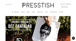 Desktop Screenshot of presstish.com